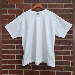 Elwood Oversized Men's White Short Sleeve T-Shirt